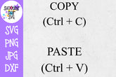 Copy and Paste - Twin Bodysuit SVG
